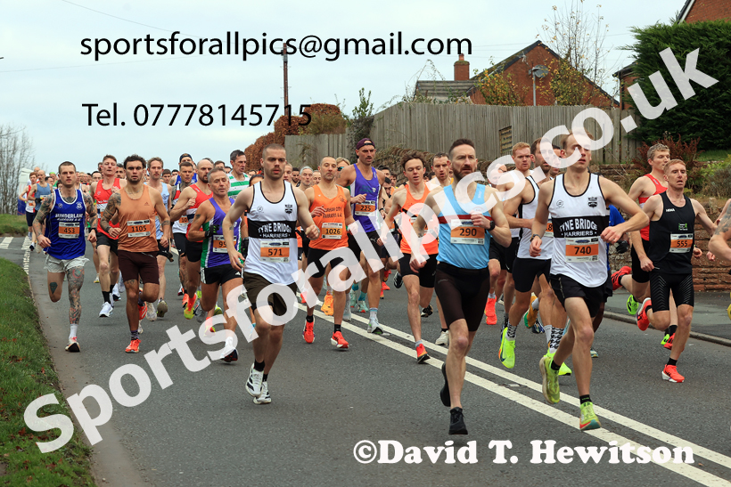 The 2025 Brampton to Carlisle 10 mile Road Race, Sunday, November 16th. Photo: David T. Hewitson/Sports for All Pics